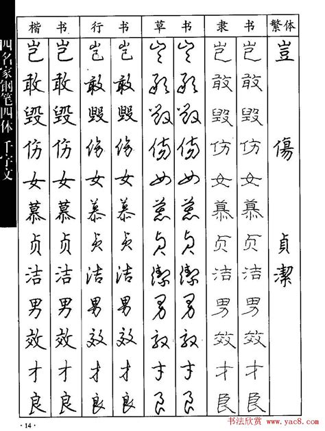 十四画的汉字,汉字是画出来的,三画的所有汉字_大山谷图库