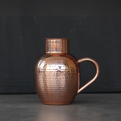 Copper Apple jug – Indian Bartan