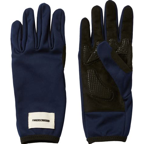FINGERSCROSSED Early Winter Cycling Gloves - Navy | BIKE24