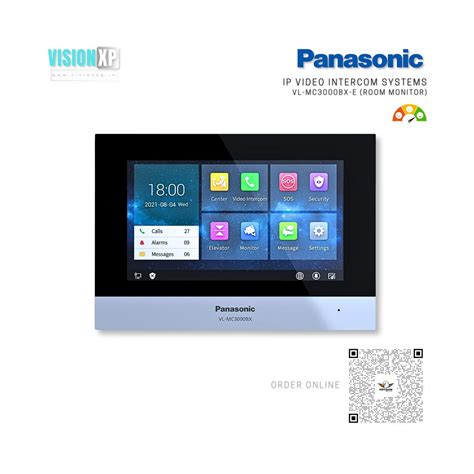 Panasonic vl-mc300bx-e room monitor ip video intercom systems ...