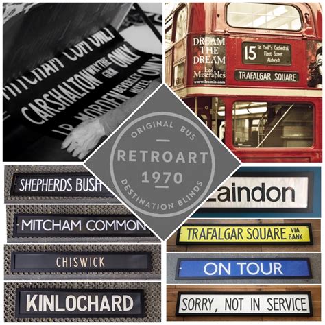 Edwards Lane - Nottingham Vintage Bus Blind 1973 36”x 6” GIFT | eBay