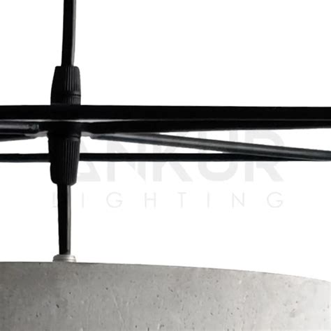 ANKUR CASPIAN SQUARE CAGE CONCRETE HANGING LIGHT at the lowest price in ...