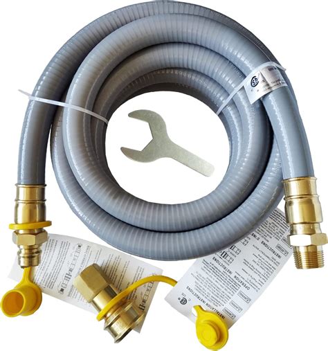 Amazon.com: CSST 3/4" Gas Line 37ft Corrugated Stainless Steel Tubing ...