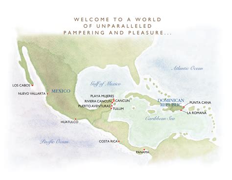 Dreams Cancun Resort Map