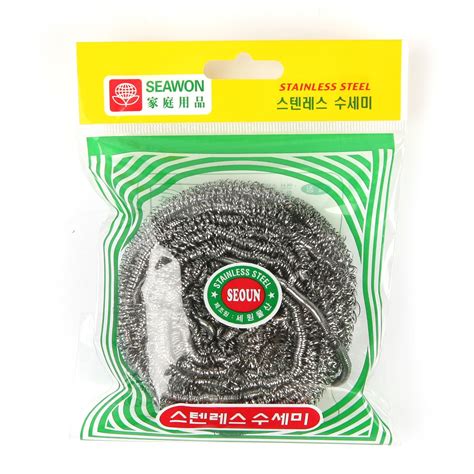 Stainless steel metal pot scrubber-30g, 40g | tradekorea