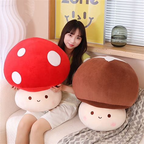 Children's Pillow with Mushroom Dolls – Sociable Weaver Nest