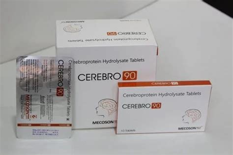 Psychiatric products - 90mg Cerebroprotein Hydrolysate Tablet Trader ...
