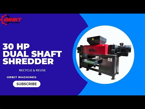 Double Shaft Shredders - E Waste Shredding Machine Manufacturer from ...