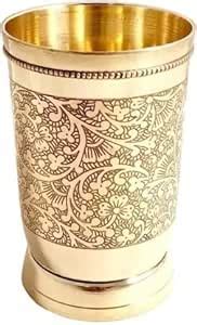 Buy INDOROX 1 BRSS Glass Mugs with Handles 1 Shot Glass Classic ...