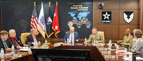 DOD logistics leader briefs AMC senior staff on new Regional ...