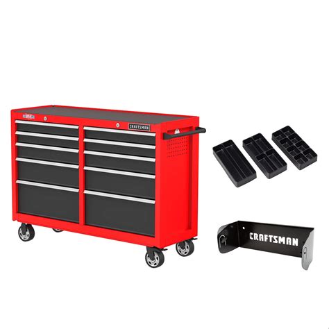 CRAFTSMAN Tool Chest with Wheels, 52" Width, 10-Drawer Rolling Tool ...