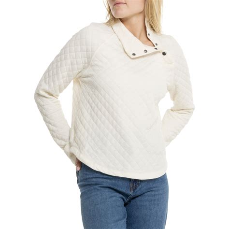 Cable & Gauge Studio Textured Jacquard Quilted Angled Neck Shirt - Snap ...