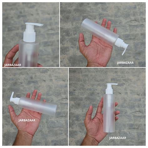 200 ML Sleek Frosted Bottle (With Dispenser Pump) – JarBazaar