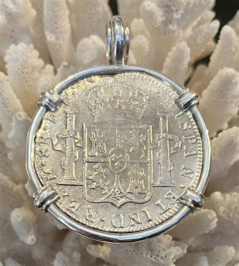 El Cazador Shipwreck Treasure coin Pirate Piece of Eight Pendant ...