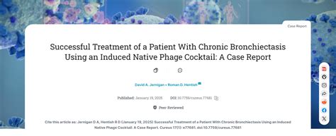Breakthrough in Chronic Bronchiectasis Treatment: A Revolutionary Success Story - Biologix ...