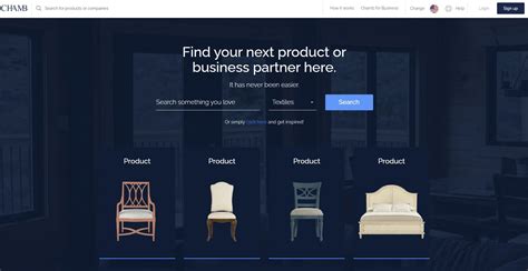 Скачать бесплатно готовый HTML шаблон интернет-магазина мебели Chamb