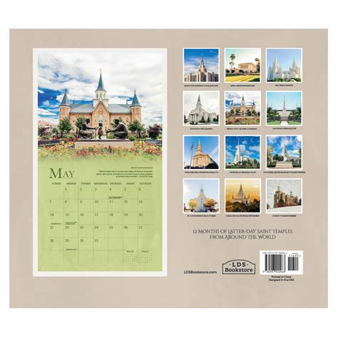 Bridgewater Temple Calendar