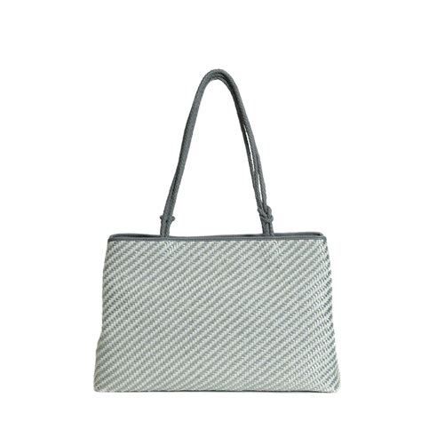 CA 852 - SHOULDER BAG - CLOUD RAFFIA – Calonge
