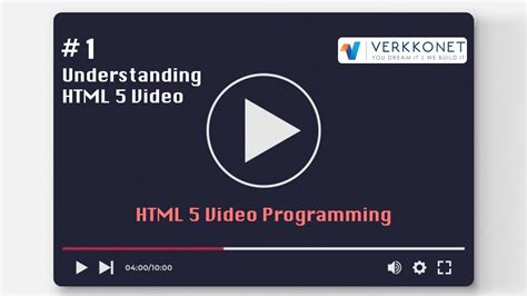 Video Management With HTML And JavaScript | HTML Video Tag
