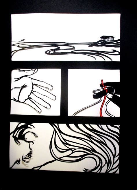 And Here is Your Lanyard - Panel Papercut Inspired by Billy Collins ...