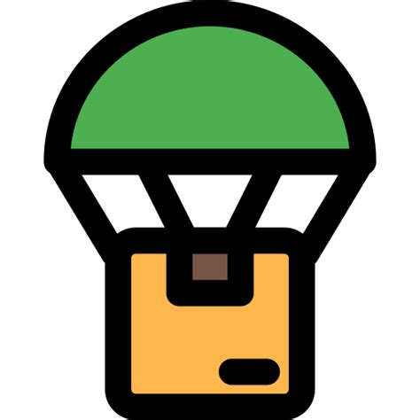Parachute - Free transport icons