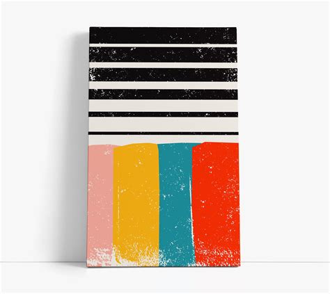 abstraction-painting-mid-century-modern-composition-50x70cm-printable ...