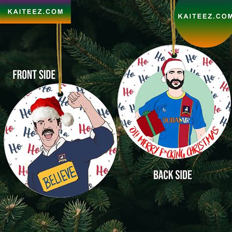 Roy Kent Ted Lasso Ornament Christmas Believe Ornaments 2022 Christmas ...