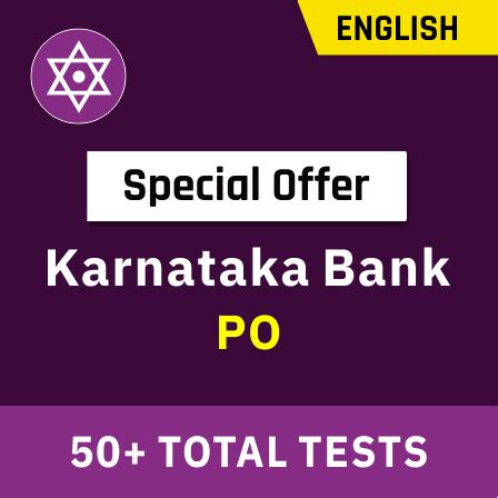 Karnataka Bank PO Syllabus 2023 and Exam Pattern