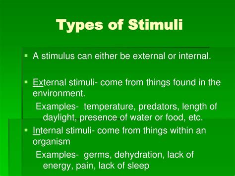Response to Stimuli Example 的图像结果