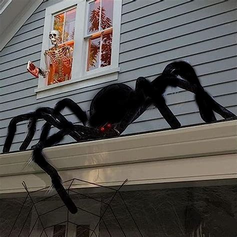 Amazon.com : Halloween Giant Spider, Spider Decorations Outdoor ...