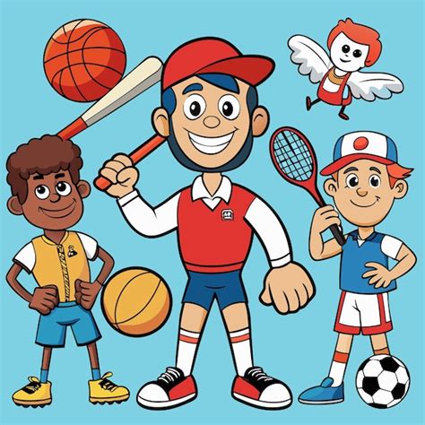 Sports Cartoon Clip Art 的图像结果