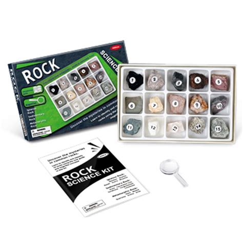 Buy Set of 15 Science Rocks & Minerals Specimen Kit Sedimentary ...