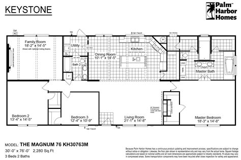 Keystone The Magnum 76 KH30763M by Palm Harbor Homes - Palm Harbor Homes