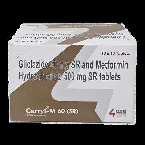 CARRYL M SR 60MG TABLET 10'S Price, Uses, Side Effects & Substitutes ...