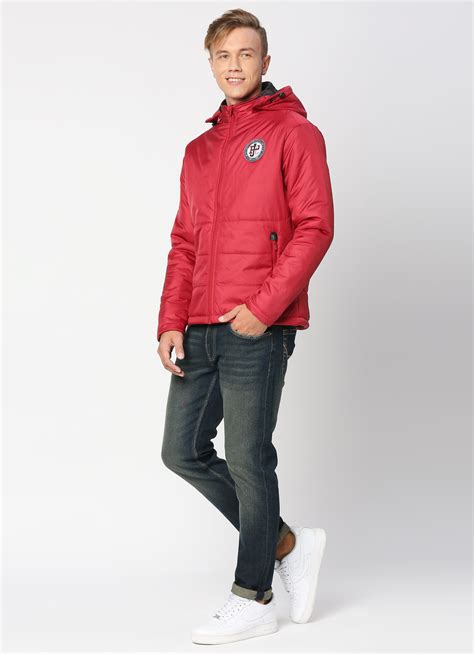 George Solid Nylon Puffer Jacket | Pepe Jeans India