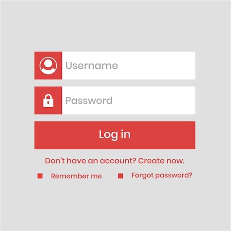 Landing page ui application login design | Premium Vector