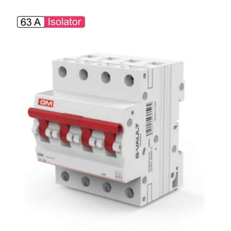 GM G-Vault Isolator 63A FP | mykit | Buy online | Buy GM, Isolators online