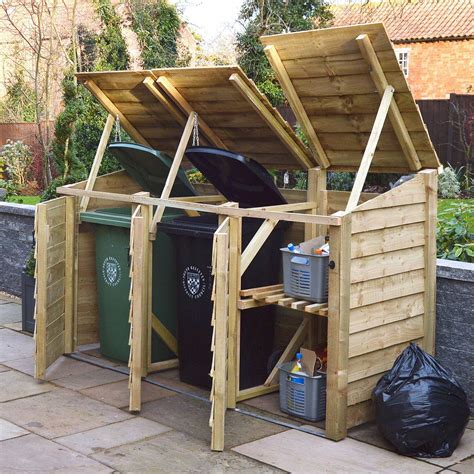 Outdoor Recycling Bins