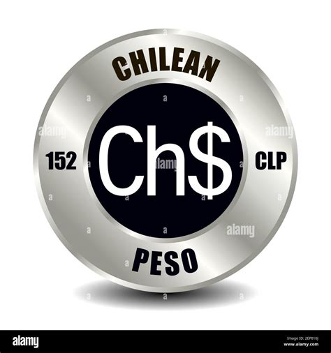 Chile peso currency icon hi-res stock photography and images - Alamy
