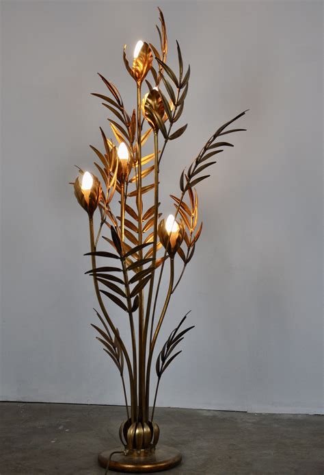Vintage Flower Floor Lamp, 1970s | #92628
