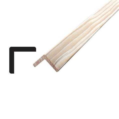 Buy 1-1/4 in. x 1-1/4 in. x 96 in. Mixed Grain Hemlock Wood Outside ...