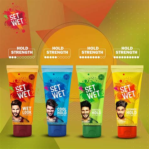 Buy SET WET STYLING HAIR GEL WET LOOK TUBE - 100 ML X 2 Online & Get ...