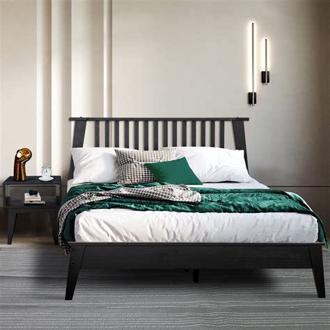 Wood Bed Frame Floor at Eden Mandalis blog