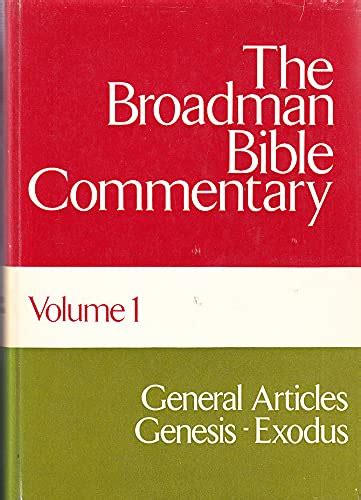 Genesis to Exodus (v. 1) (Broadman Bible Commentary) : Amazon.in: Books