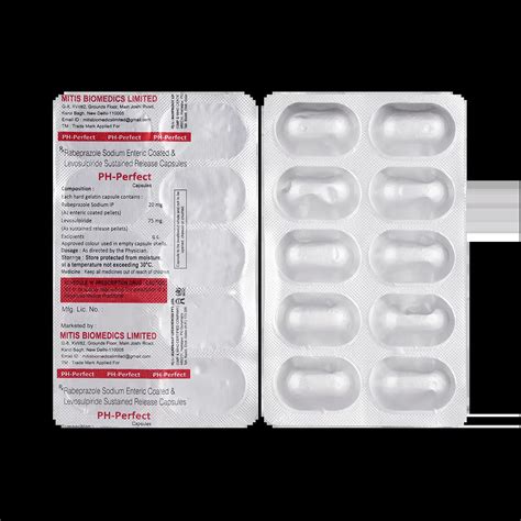 PH-Perfect Capsule: View usage, side effects, price and subtitute | EGMEDI