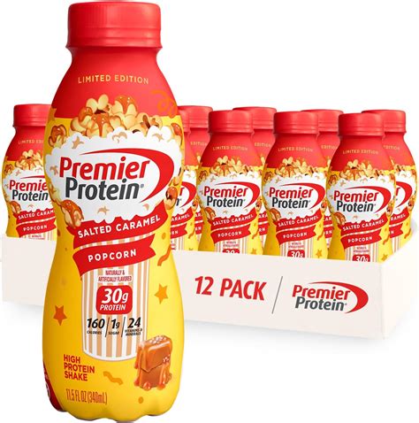 Amazon.com: Premier Protein Shake, Limited Edition, Salted Caramel ...