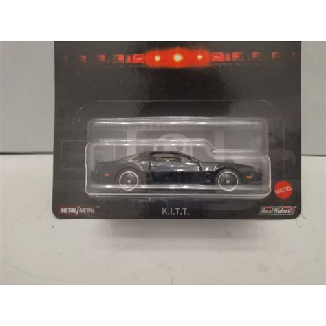 K.I.T.T. KNIGHT RIDER/COCHE FANTASTICO (CARTON) 1:64 HOT WHEELS PREMIUM ...