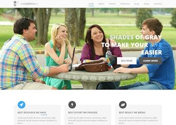 Free psd web templates - graphberry.com