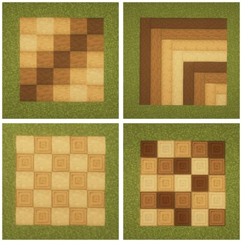 Minecraft Floor Designs