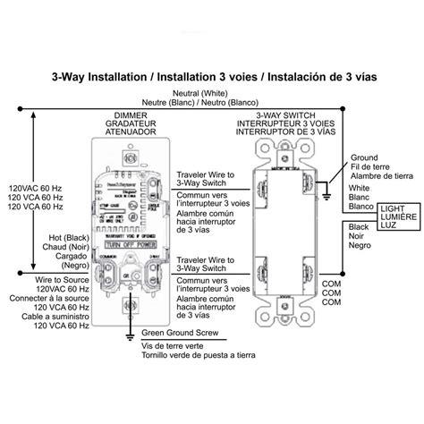 Simple Three Way Dimmer Switch Wiring Diagram Guide